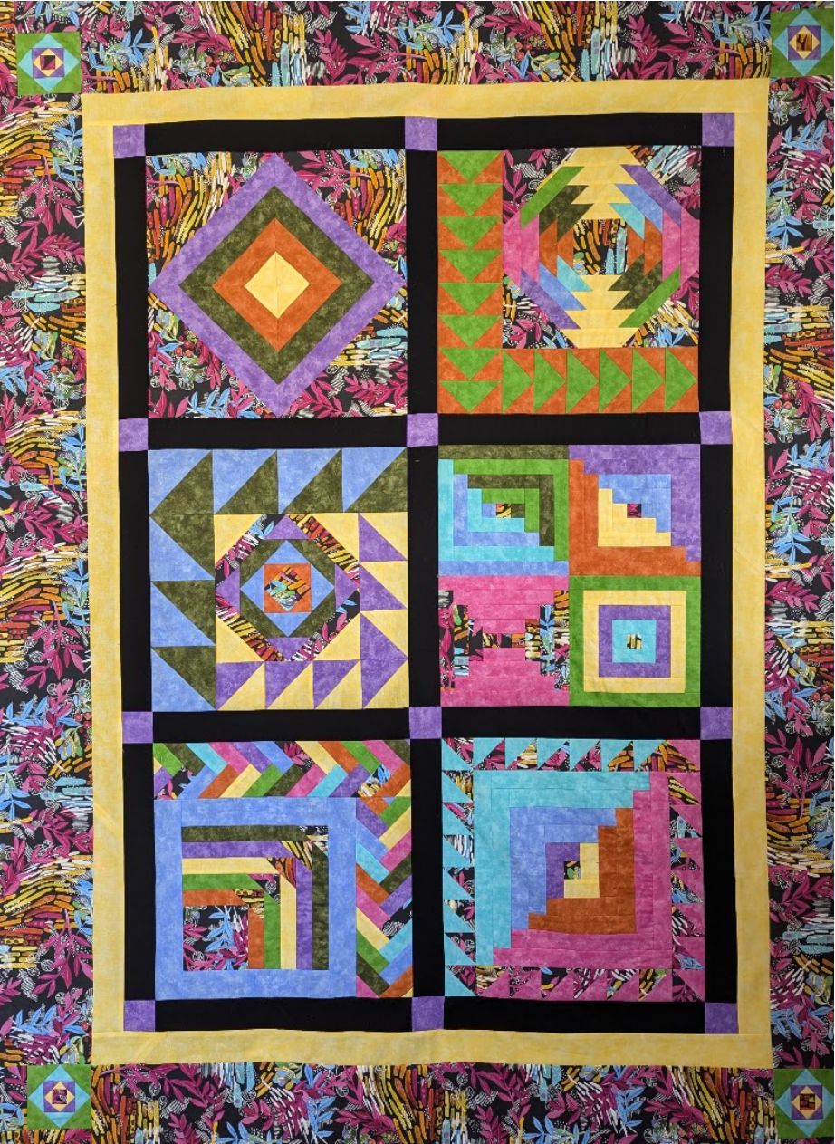 Beginner's Sampler 54" x 70" Fabric Kit