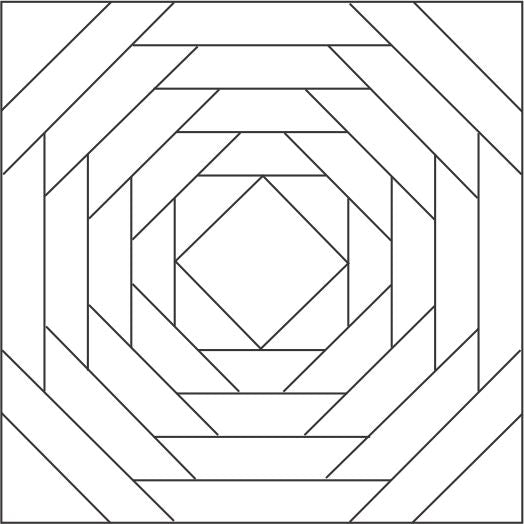 Miniature Pineapple Blocks 2" 54/pkg