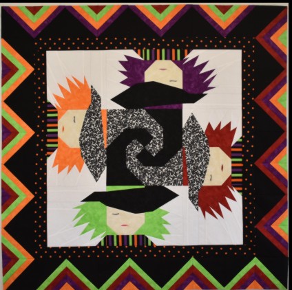 Witch Way ?!? Table Topper Re-fill 40" x 40"