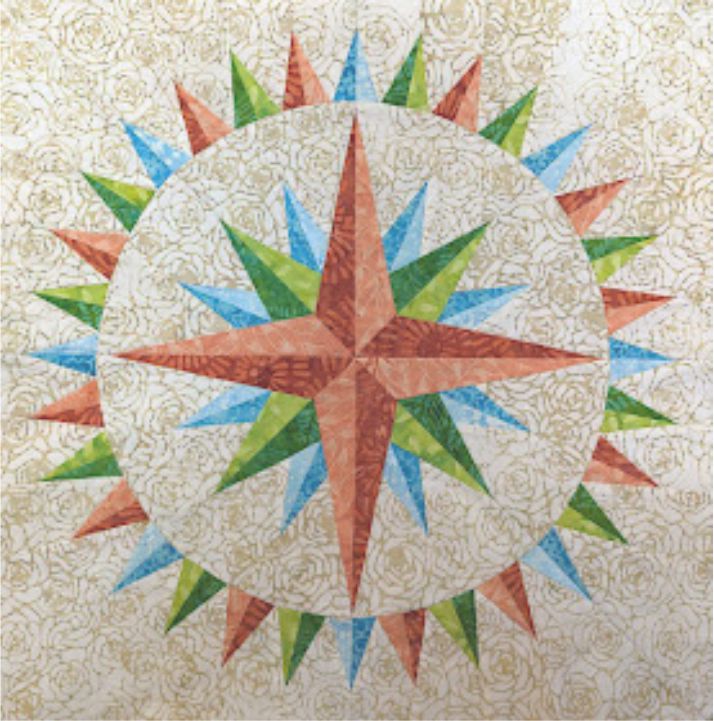 Ruby's Star 20" x 20"
