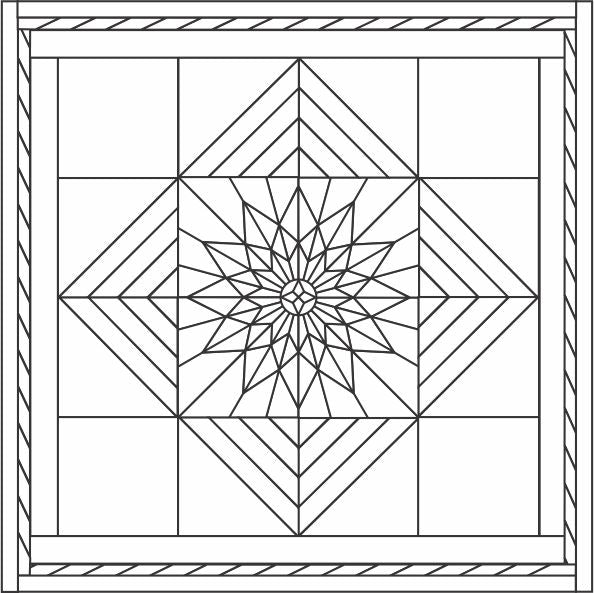 Dahlia Magic Re-fill package 40" x 40"
