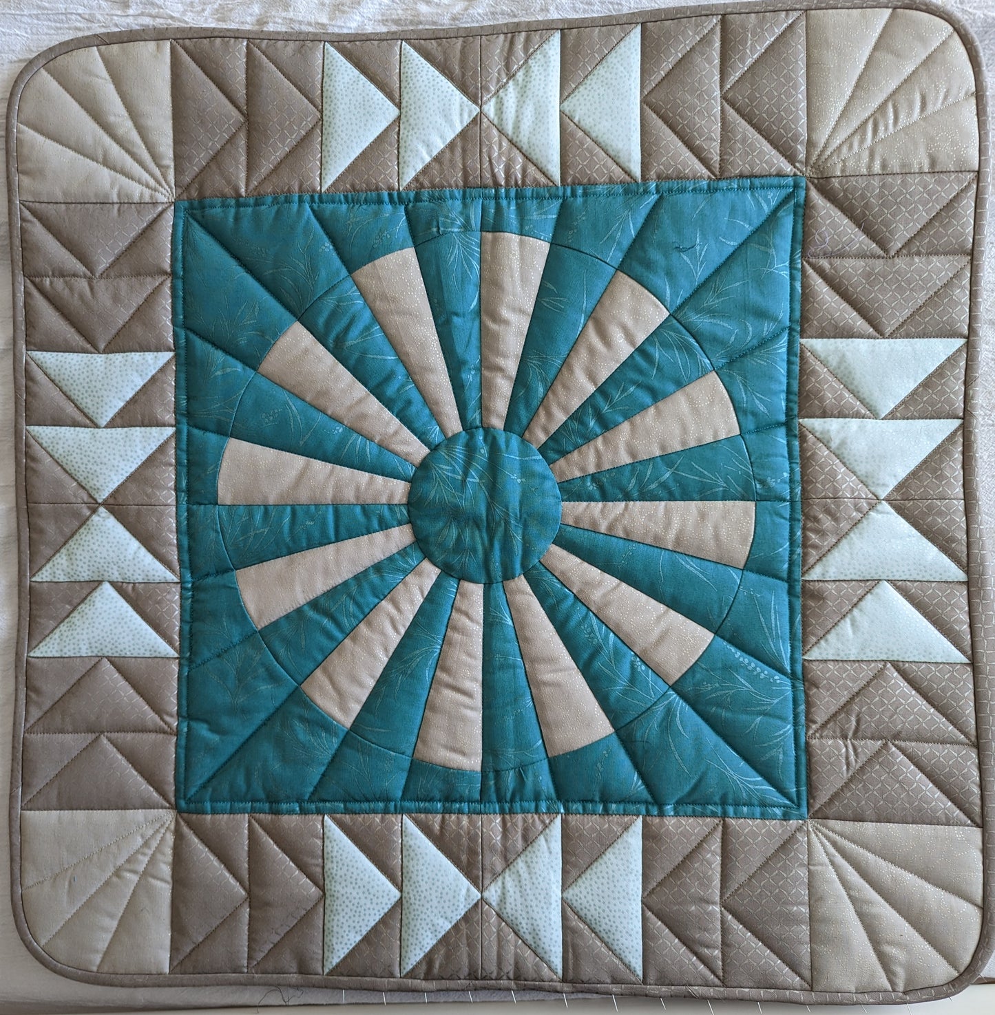 Grandmother's Fan Fabric Kit w/pattern