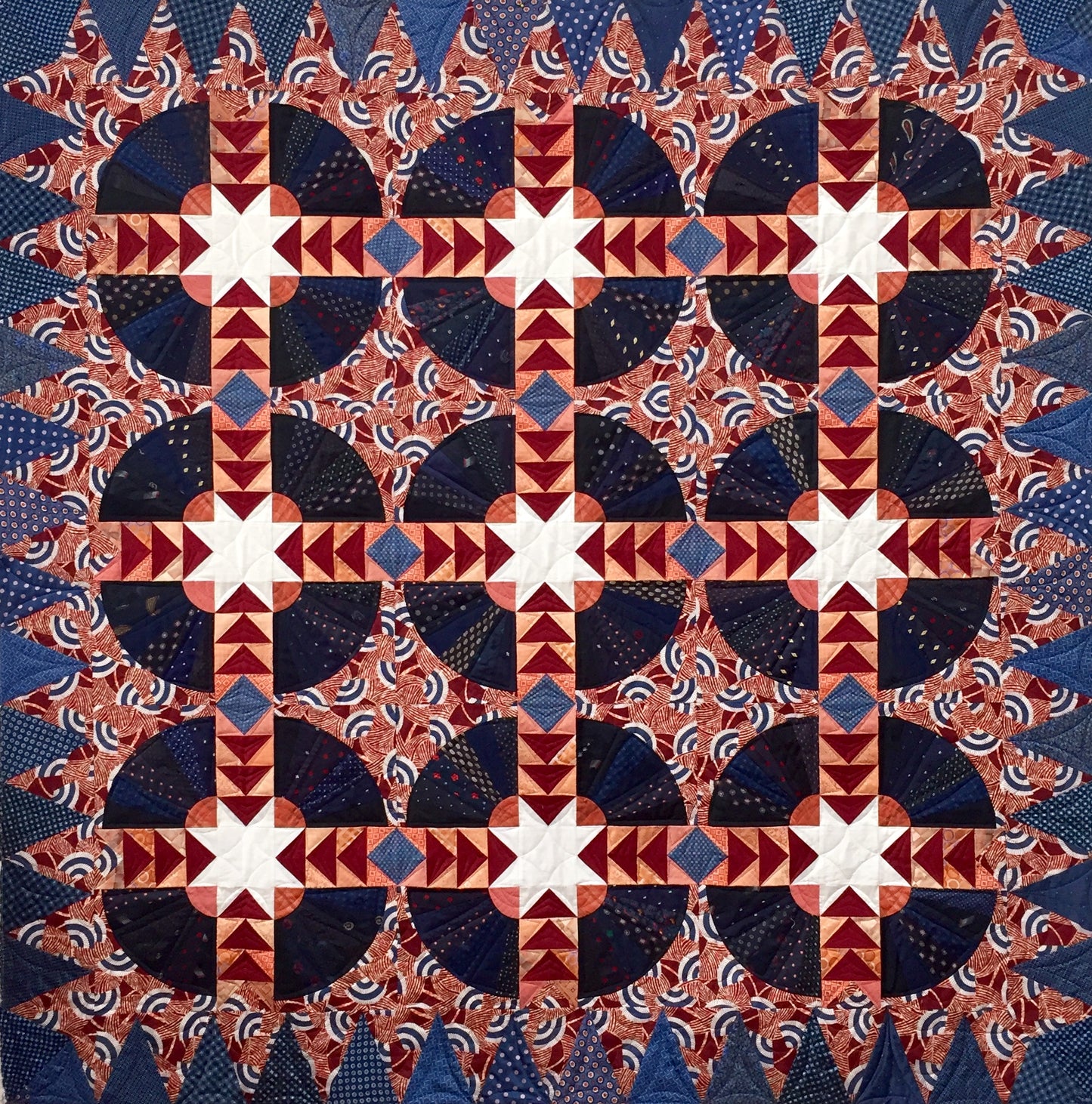 Stars Aligned by Julia McLeod 72" x 72"