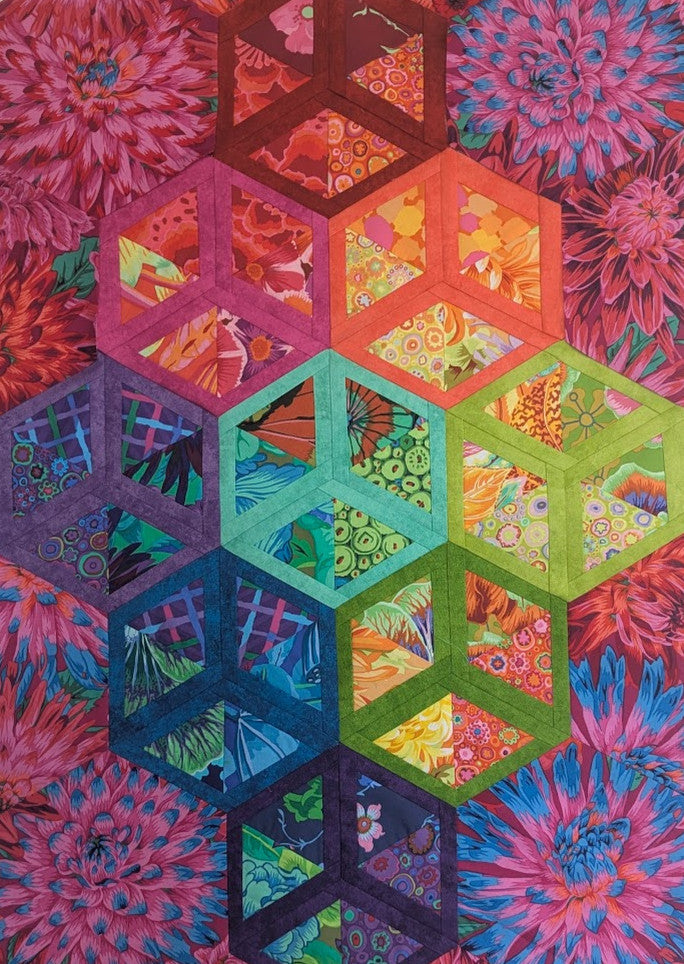 Empty Blocks Quilt 4" - 31" x 42"