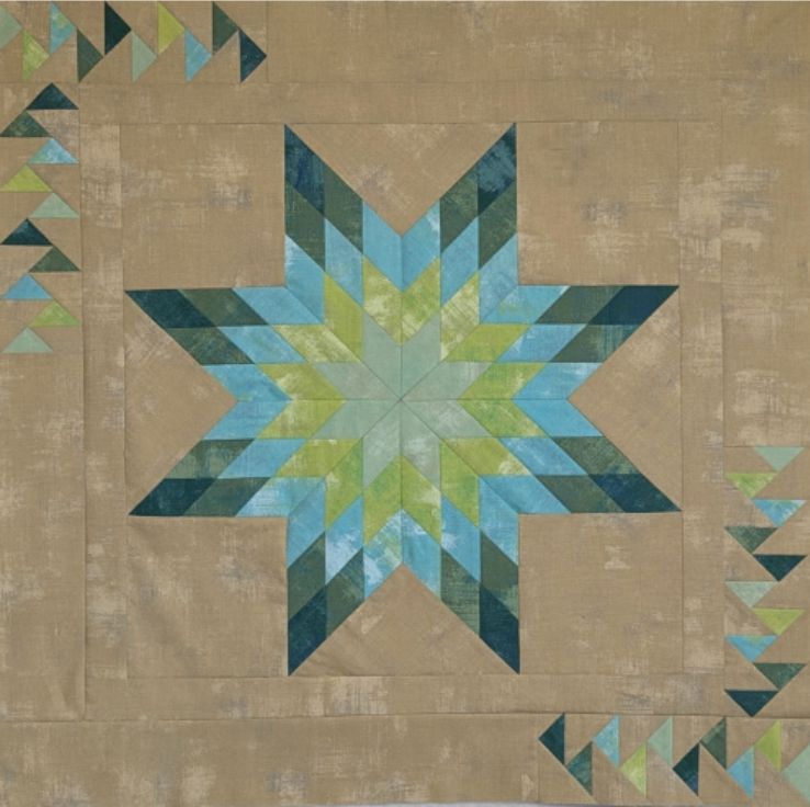 Migrating LoneStar Table Topper 29" x 29"