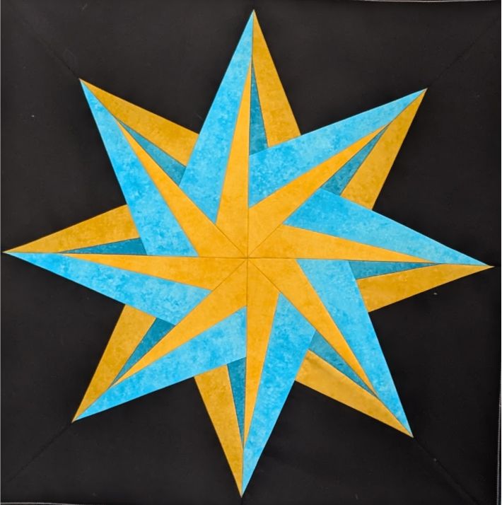 Richard's Star Fabric Kit 20" x 20"