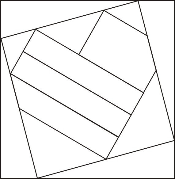 Tipsy Valentine Blocks 9" 8/pkg