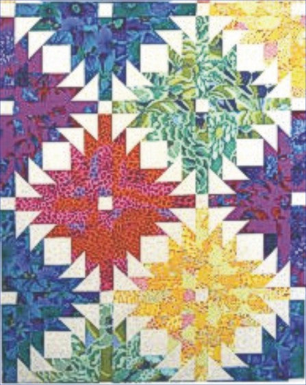Pineapple Blossom Quilt Pattern (Queen) 104" x 104"