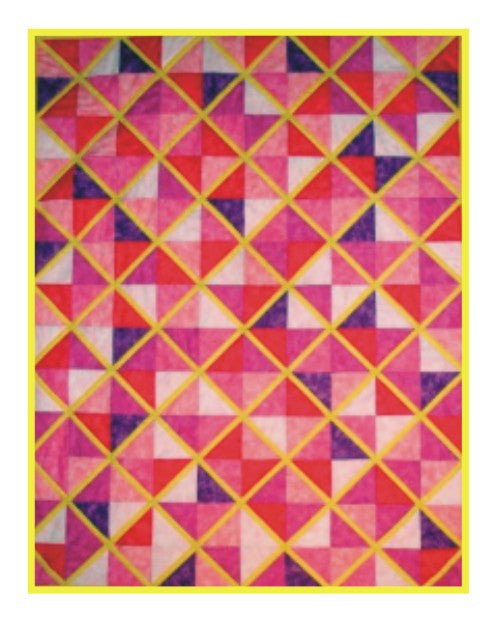 Split Rail Baby Quilt Pattern 40" x 52"