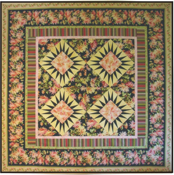 Simple Beauty Quilt Pattern 66" x 66"