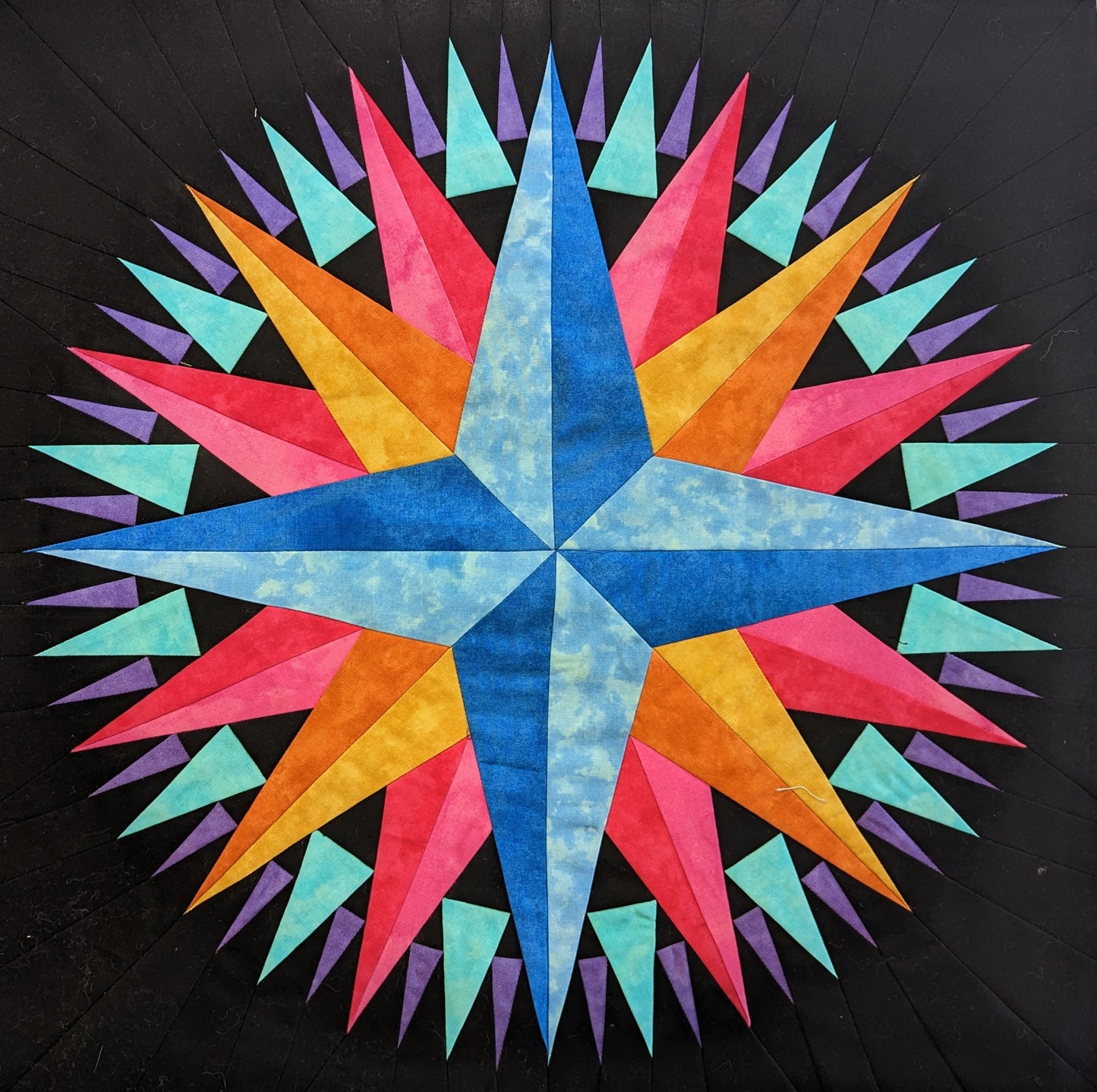 Dwen's Star Pattern 20" x 20"