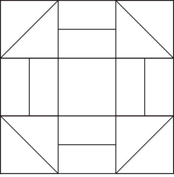 Monkey Wrench/Churn Dash Blocks