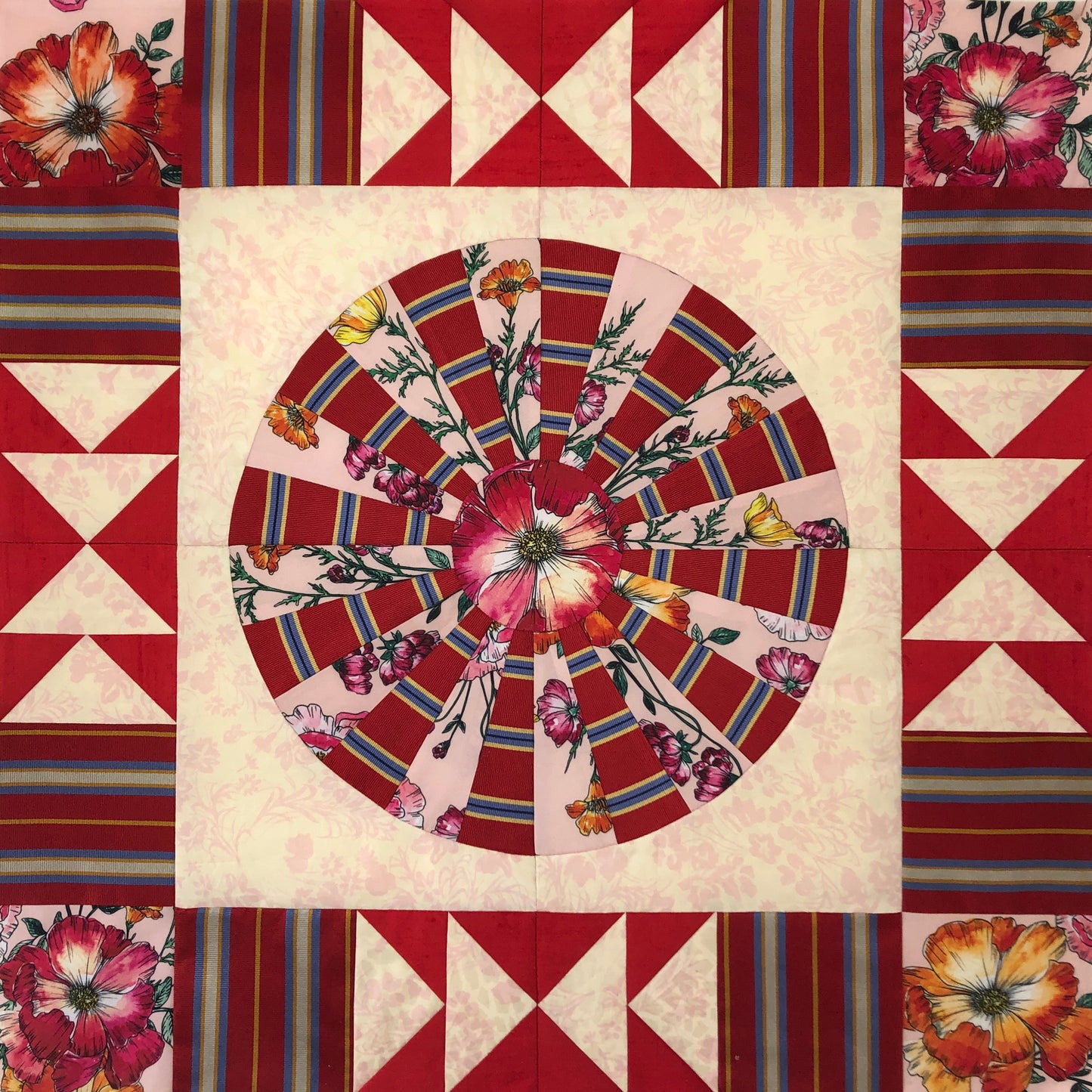 Flying Circus by Julia McLeod/Grandmother's Fan Table Topper