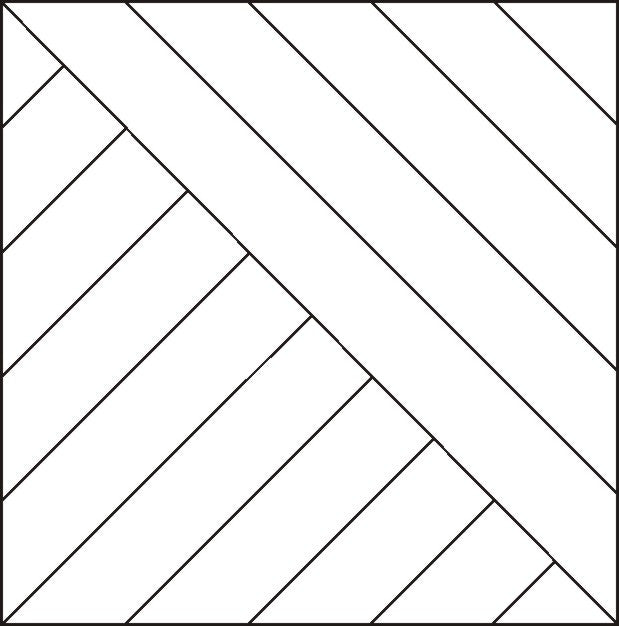 Diagonal Stripe Blocks