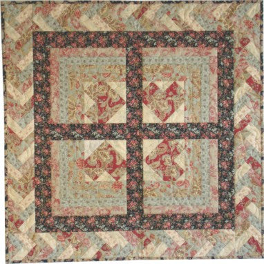 Heart In The Cabin Table Topper Pattern