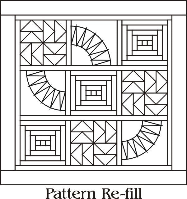 Dutch Beauty Pattern Re-Fill 34" x 34"