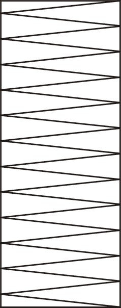 Spiked Border 4" x 10" (240")