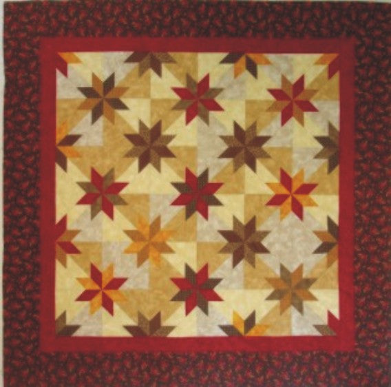 Hunter Star Mid-Size Quilt Pattern