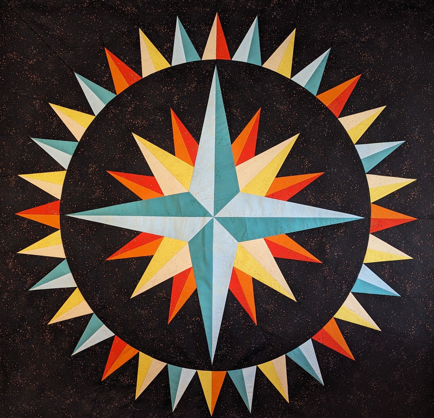 Ruby's Star 48" x 48"