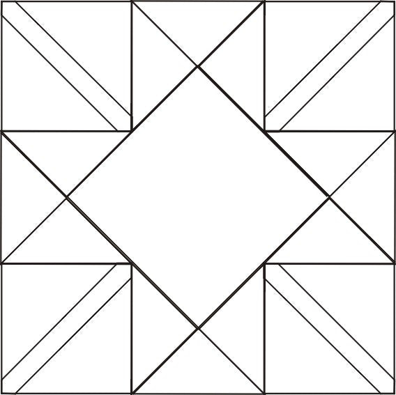 Star Crossed Blocks 12" 6/pkg