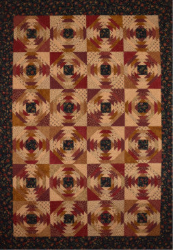 Pineapple Scrappy Quilt (24 blocks)