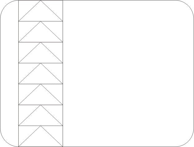 Flying Geese Placemat Re-fill (4)