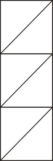 Sawtooth Border - 288"/pkg 2" x 2"