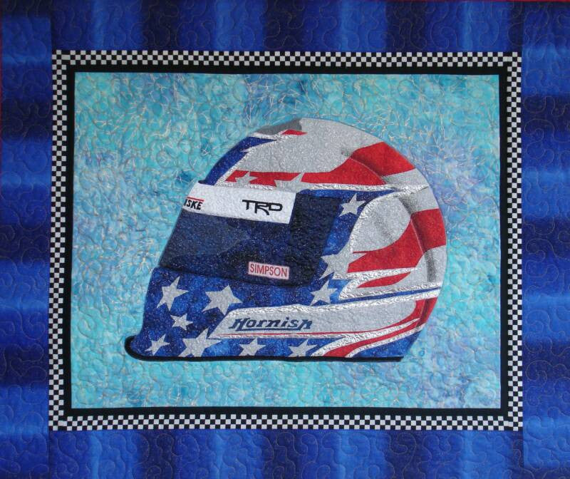 Sam Hornish, Jr.'s All-American Helmet