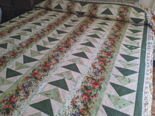 Antique Flying Geese Quilt