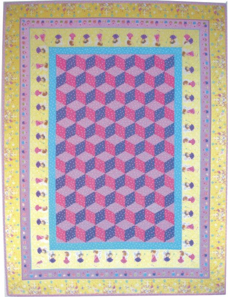 Tumbling Blocks Quilt