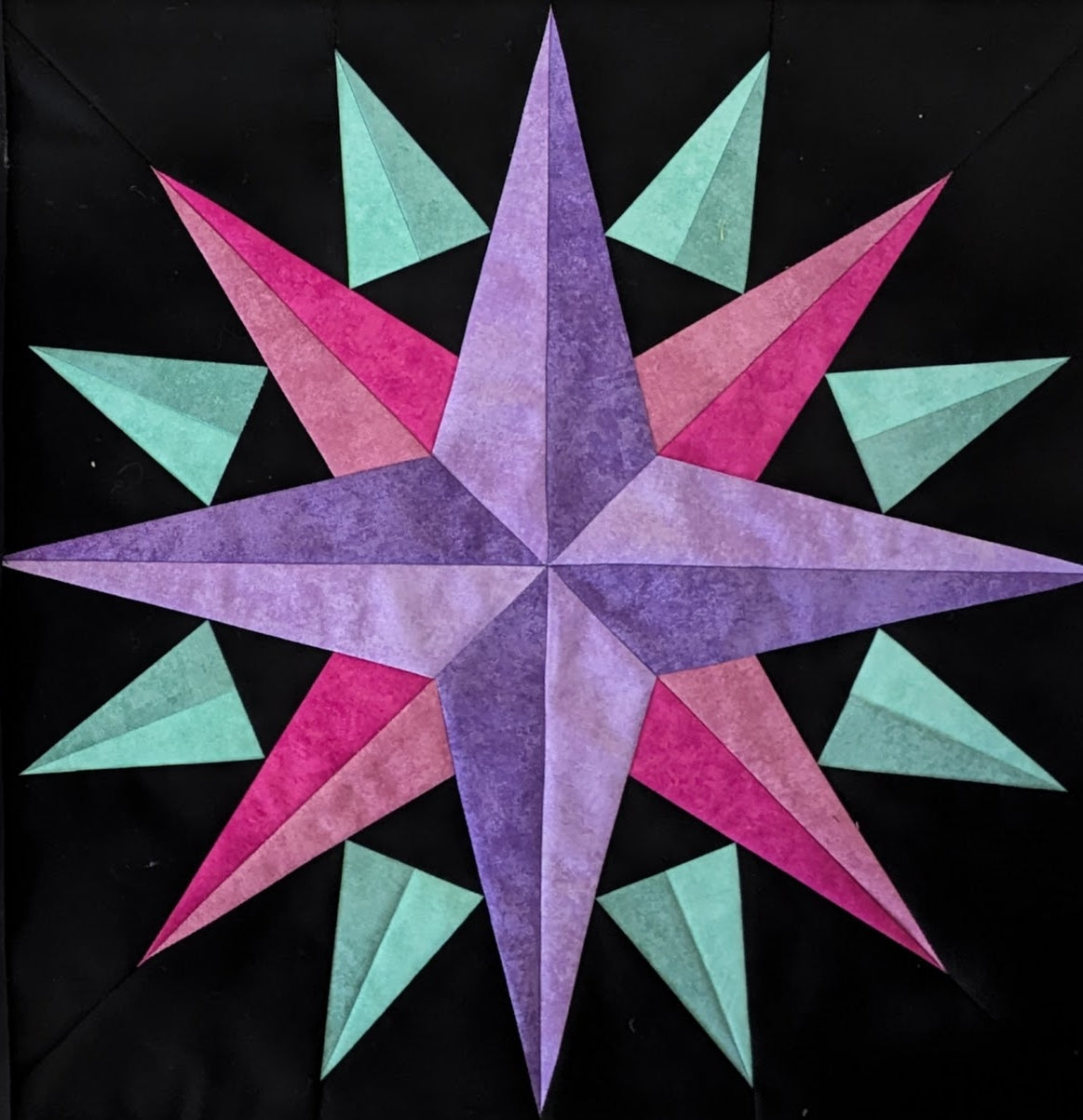 Nyla's Star Block 20" x 20"