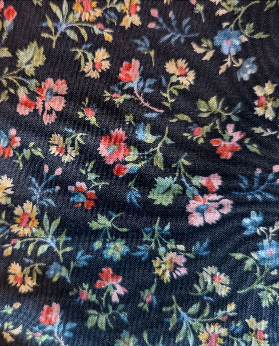 Lovely Bunch Navy 1 yard