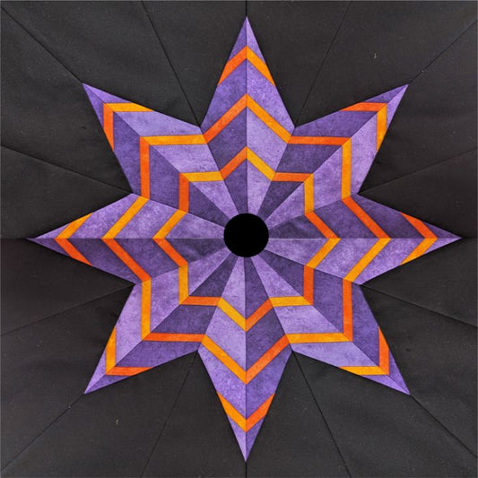 Benjamin's Star Fabric Kit 20" x 20"- Purple