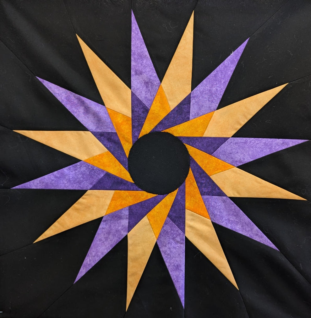 Robert's Star Block Pattern – EZ Piecing