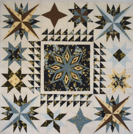 Star Sampler Fabric Kit with Pattern