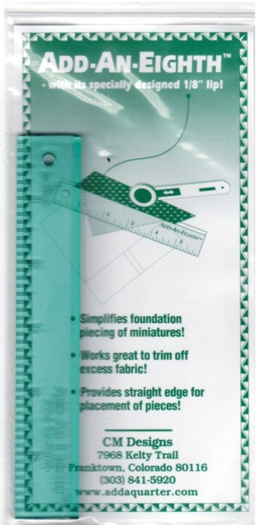 Eighths Ruler Creative Grids Itty Bitty 8ths Rectangle LARGE 8 X 24