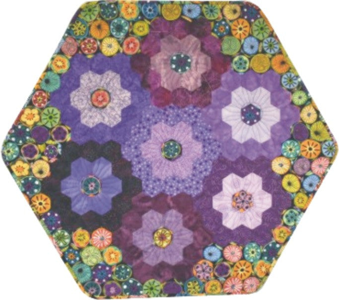 Hexie Larger Table Topper Pattern