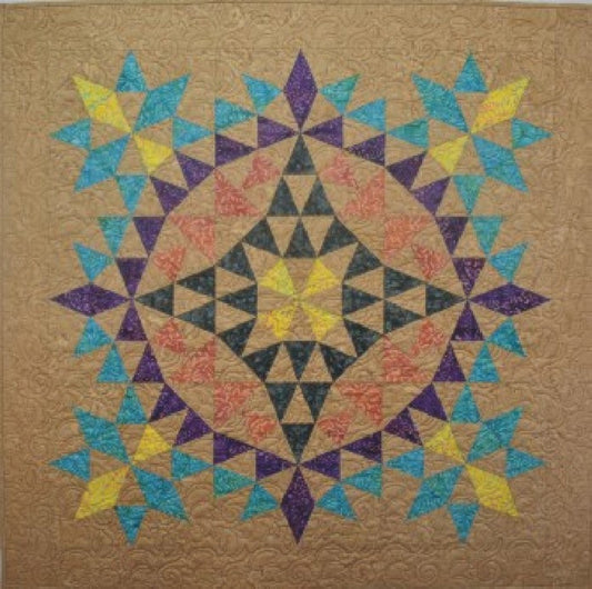 Kaleidoscope Star Table Topper/Wallhanging